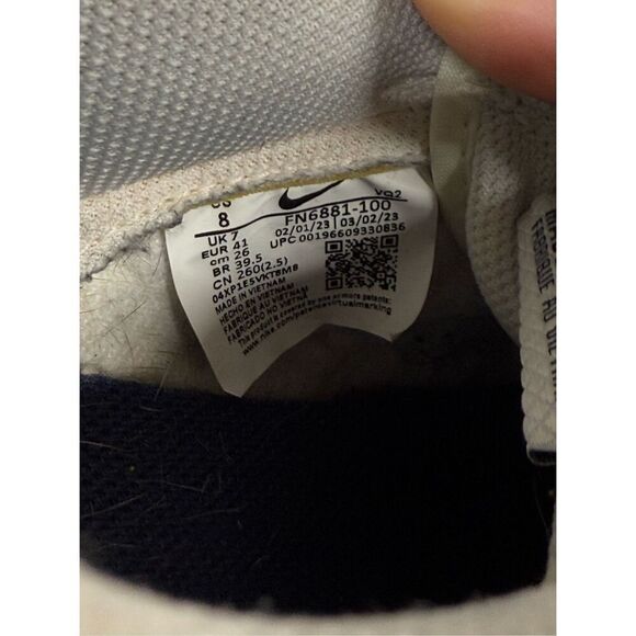 Size 8 - Nike Dunk Low Washed Denim Clean White gum bottom - Picture 7 of 9